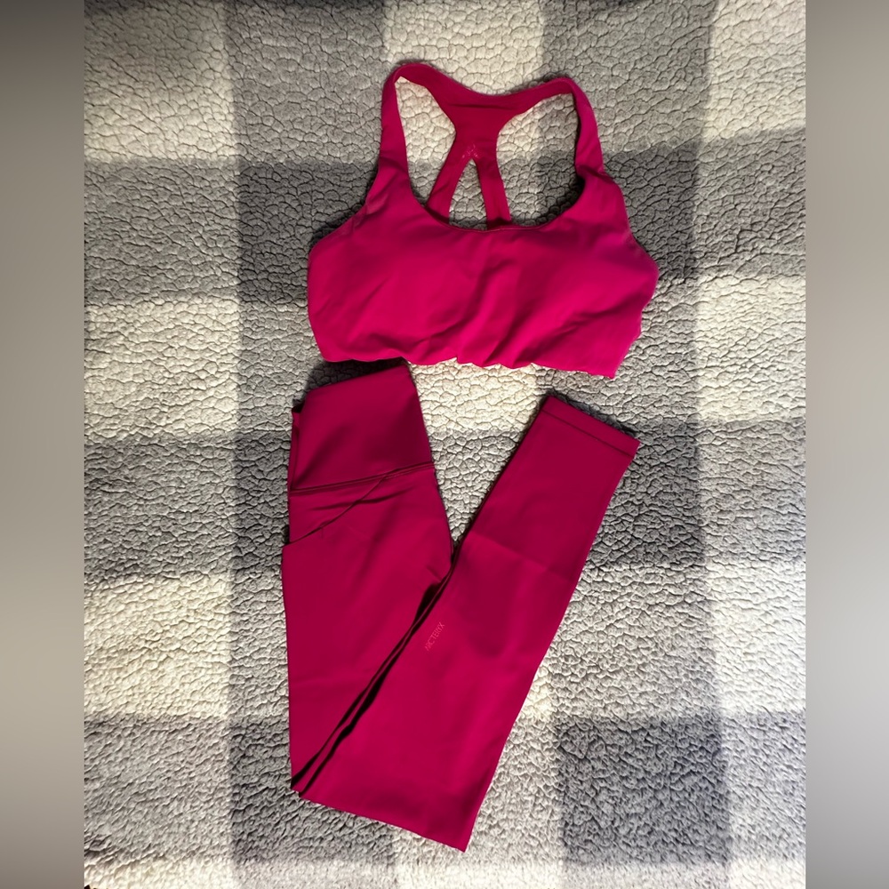 Arcteryx workout set legging bra